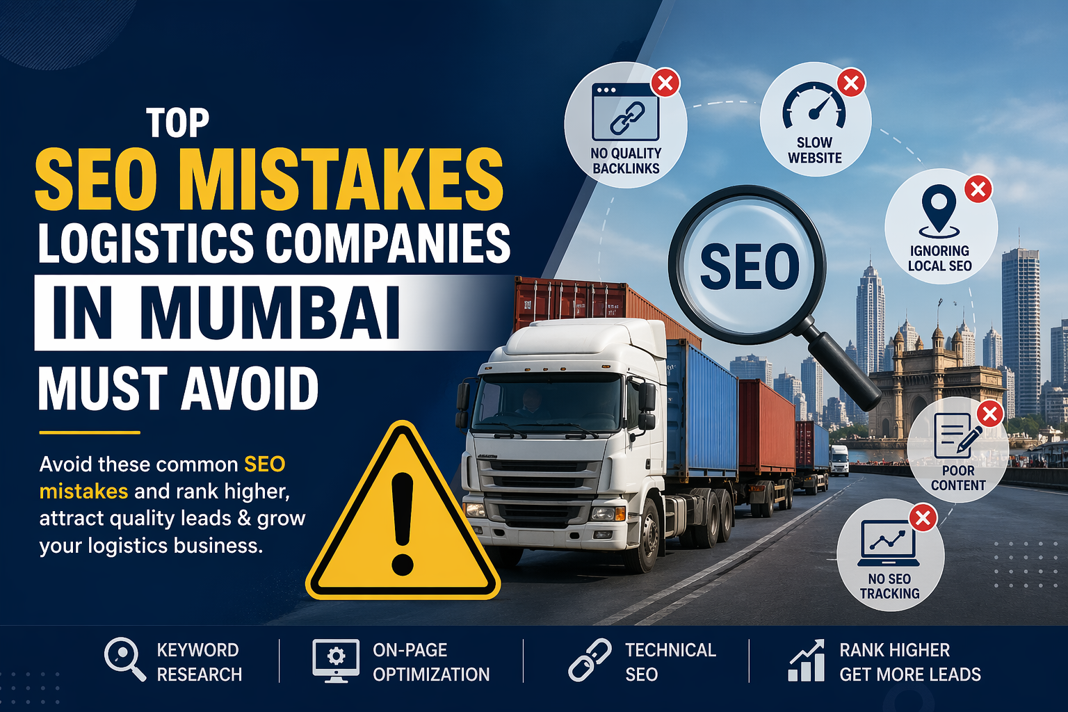SEO for Logistics Companies in Mumbai