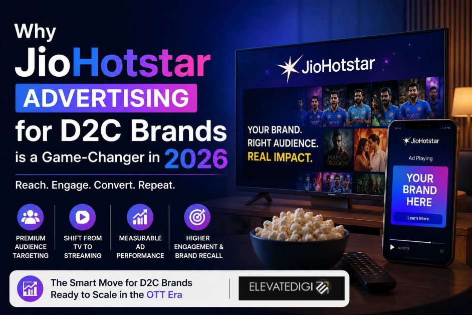 JioHotstar advertising for D2C brands